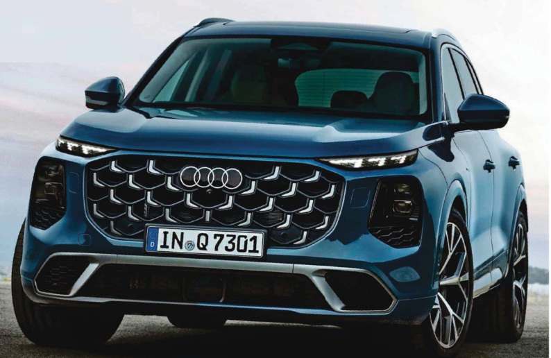 OFFICIAL AUDI'S NEW Q7 UNVEILED